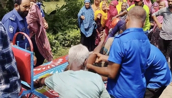 ফরিদপুরে চুরি করে গাছ কাটতে গিয়ে গাছচাপায় শ্রমিক নিহত